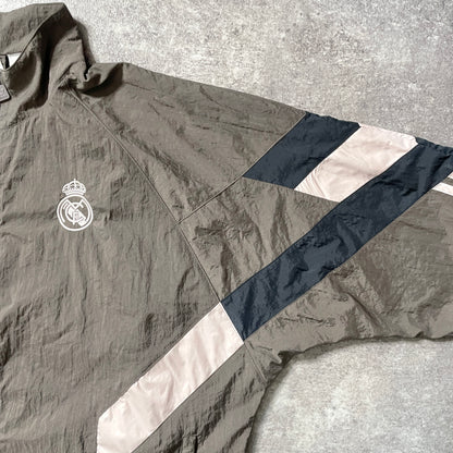 【正規品2024-2025 adidas Real Madrid truck jacket】