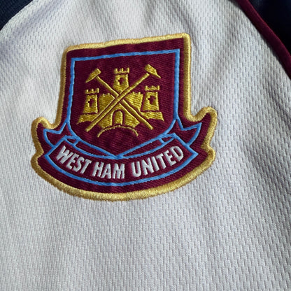【正規選手支給実使用品1999-2001 Fila West Ham United away L/S #8】
