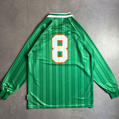 【正規選手支給品1998-2000 Umbro Ireland home L/S #8】