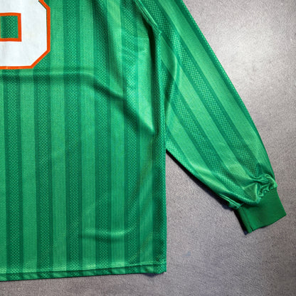 【正規選手支給品1998-2000 Umbro Ireland home L/S #8】