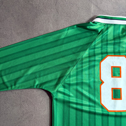 【正規選手支給品1998-2000 Umbro Ireland home L/S #8】