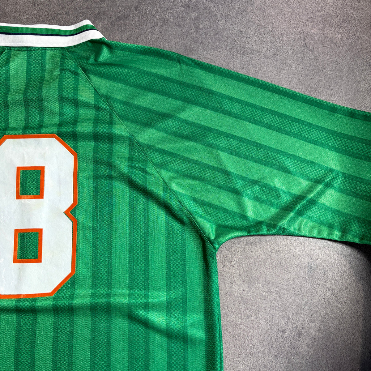【正規選手支給品1998-2000 Umbro Ireland home L/S #8】
