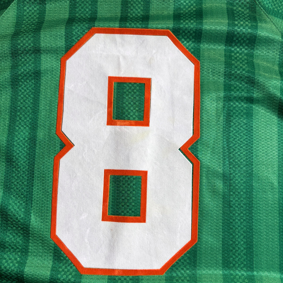 【正規選手支給品1998-2000 Umbro Ireland home L/S #8】