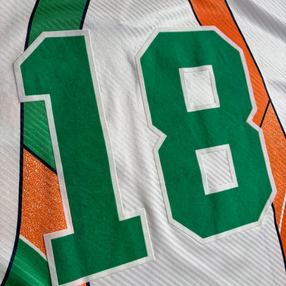 【正規選手支給品1994-1996 Umbro Ireland away L/S #18】