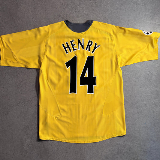 【正規品2005-2006 NIKE Arsenal away HENRY #14】