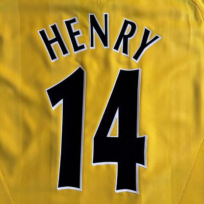 【正規品2005-2006 NIKE Arsenal away HENRY #14】