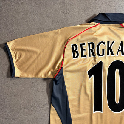 【正規品2001-2002 NIKE Arsenal away BERGKAMP #10】