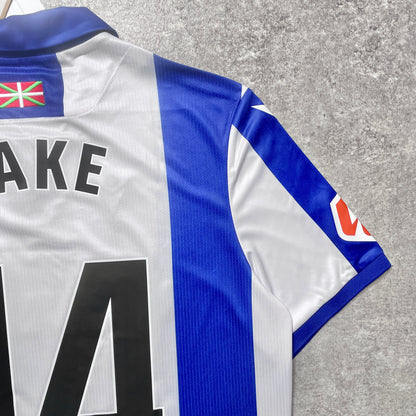 【BNWT正規品2024-2025 macron Real Sociedad home 久保 #14】