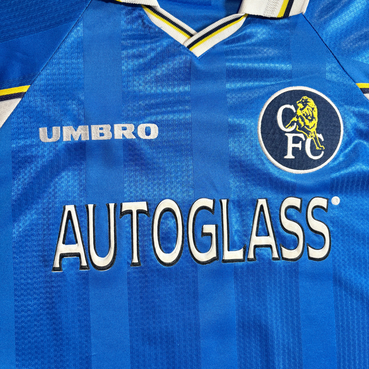 【正規品1997-1999 UMBRO Chelsea home L/S GULLIT #4】