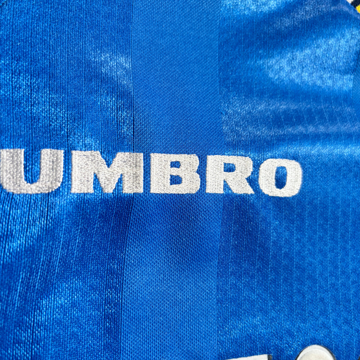 【正規品1997-1999 UMBRO Chelsea home L/S GULLIT #4】