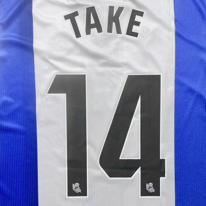 【BNWT正規品2024-2025 macron Real Sociedad home 久保 #14】
