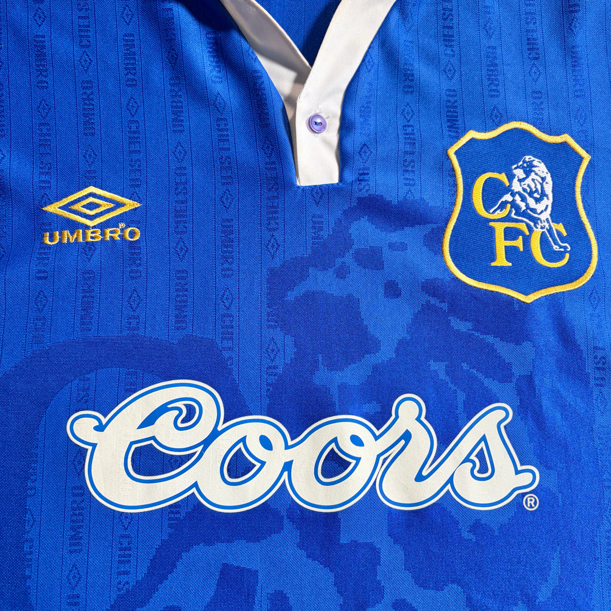 【BNWT正規品1995-1997 UMBRO Chelsea home GULLIT #4】