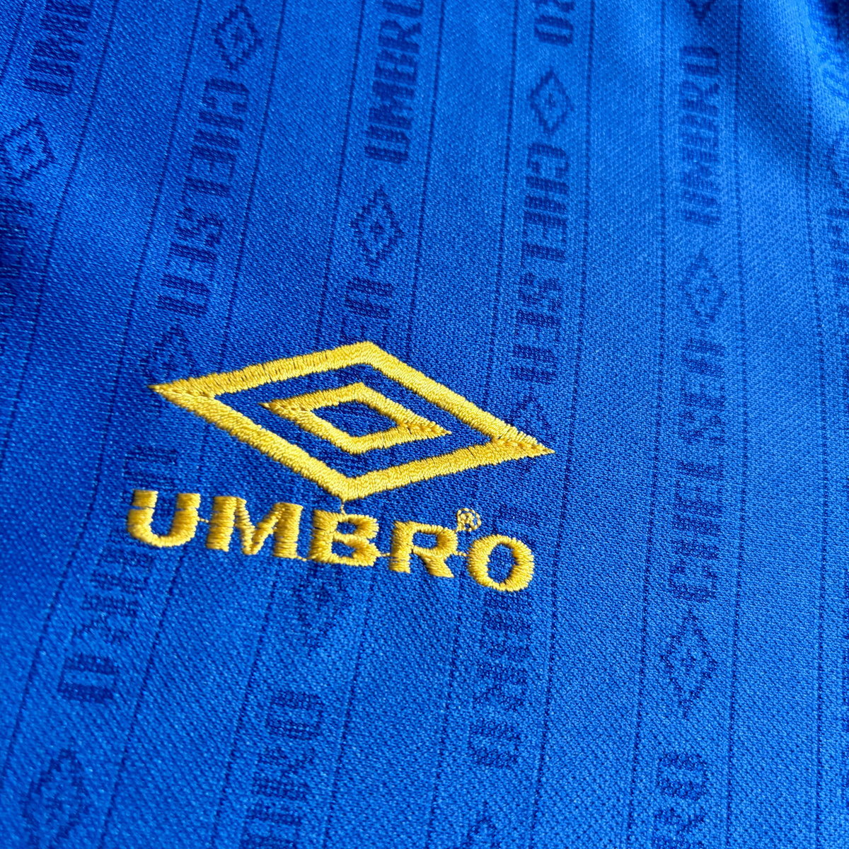 【BNWT正規品1995-1997 UMBRO Chelsea home GULLIT #4】