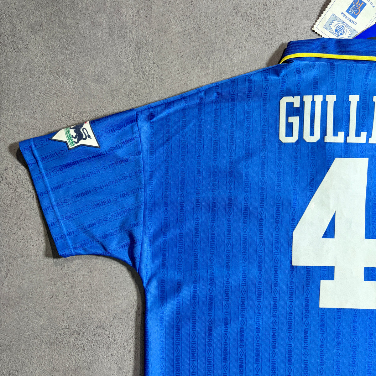 【BNWT正規品1995-1997 UMBRO Chelsea home GULLIT #4】