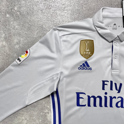 【BNWT正規品2016-2017 adidas Real Madrid home L/S Ronaldo #7】