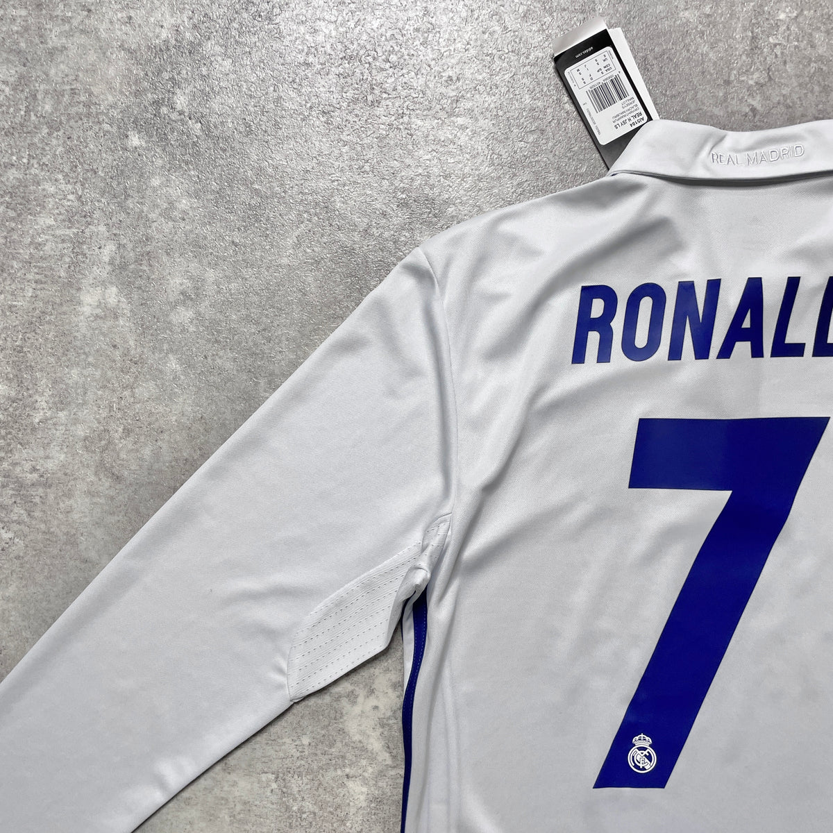 【BNWT正規品2016-2017 adidas Real Madrid home L/S Ronaldo #7】