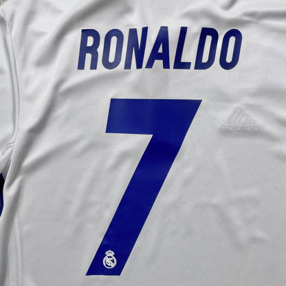 【BNWT正規品2016-2017 adidas Real Madrid home L/S Ronaldo #7】
