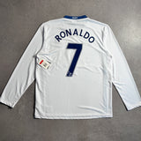 【BNWT正規品2008-2009 NIKE Manchester United away L/S Ronaldo #7】