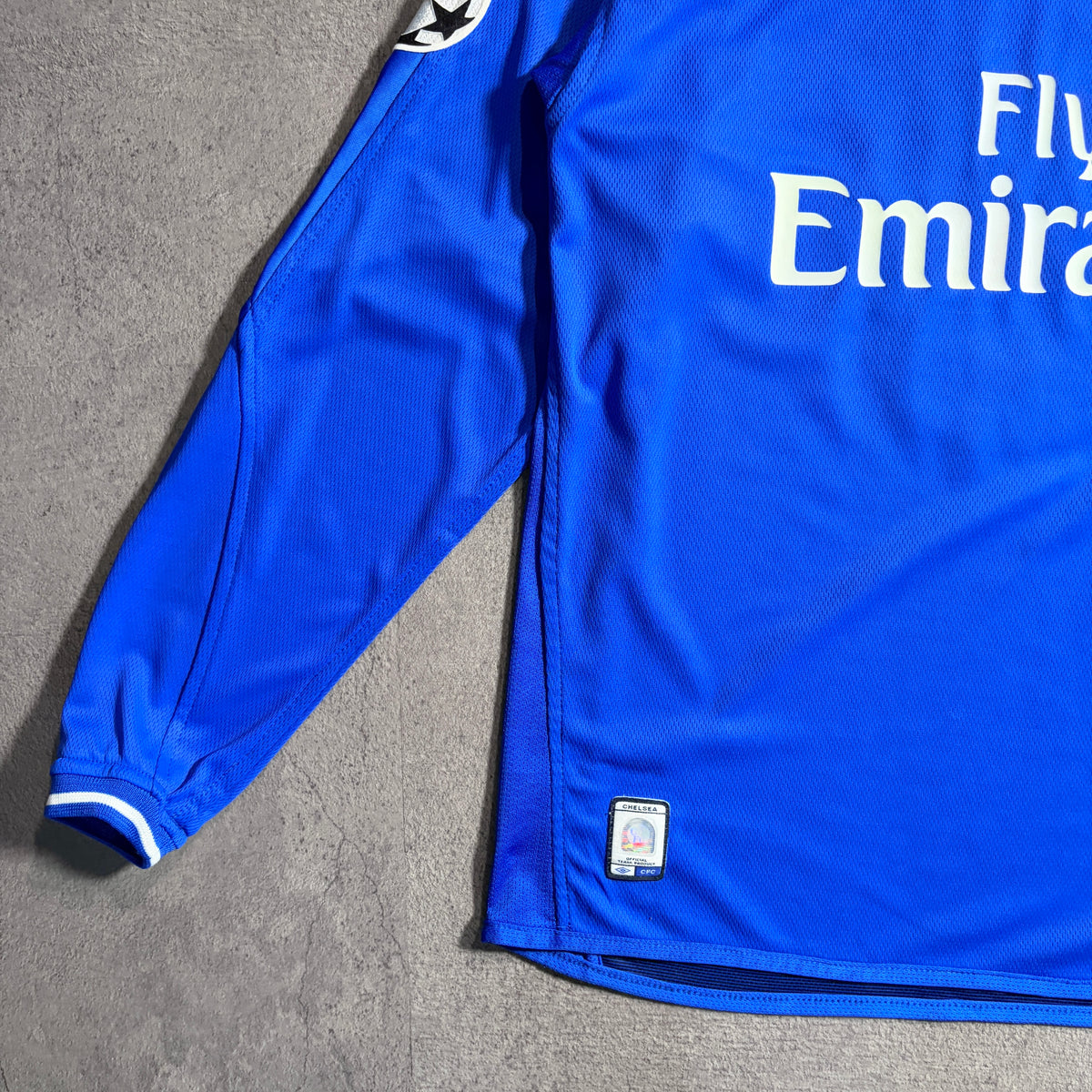 【正規品2003-2005 UMBRO Chelsea home L/S UCL LAMPARD #8】