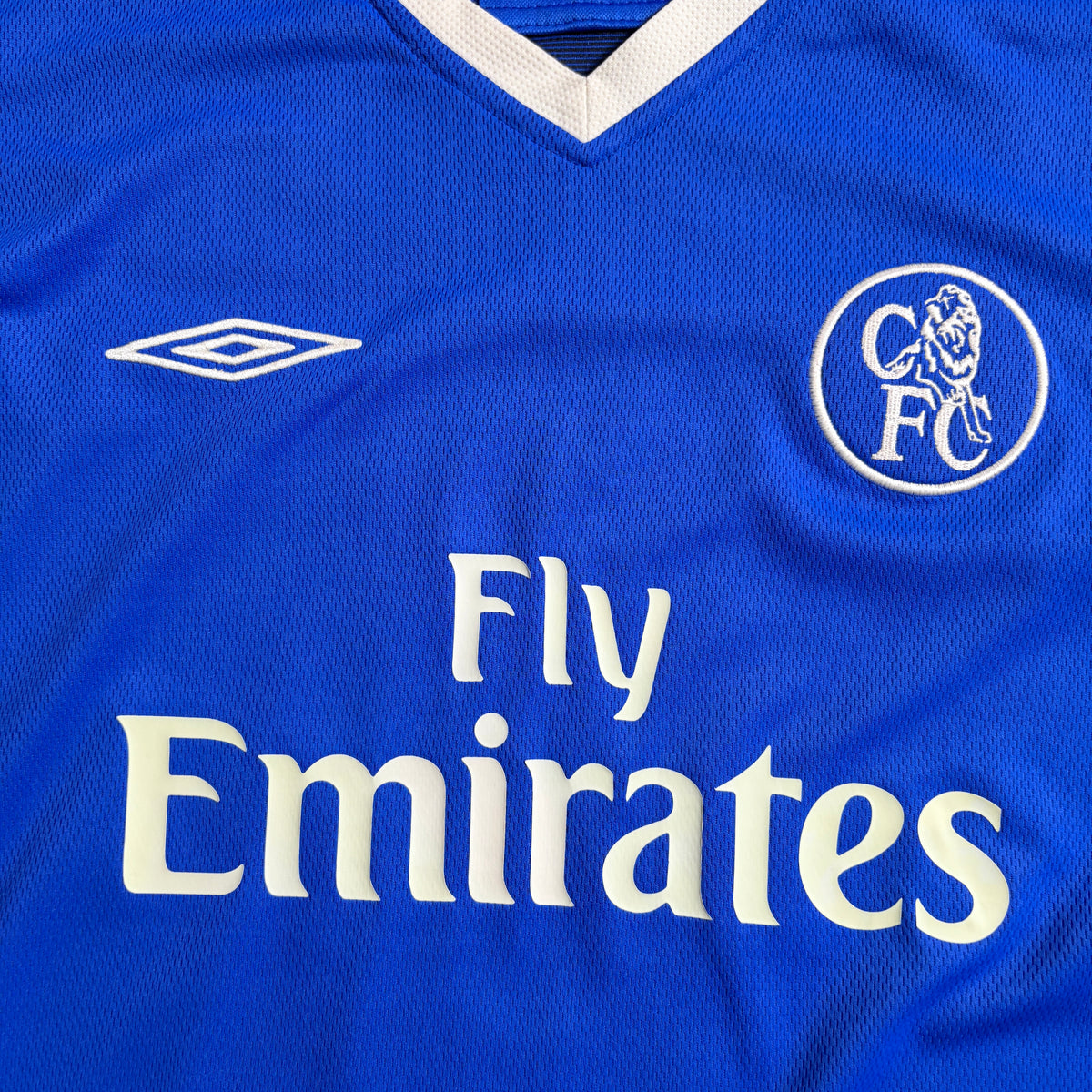 【正規品2003-2005 UMBRO Chelsea home L/S UCL LAMPARD #8】