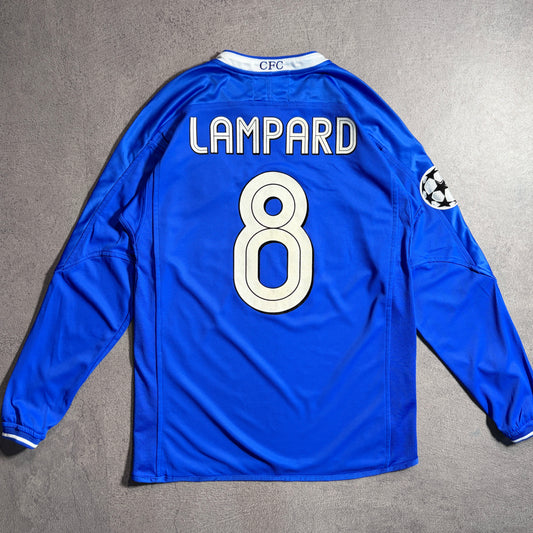 【正規品2003-2005 UMBRO Chelsea home L/S UCL LAMPARD #8】