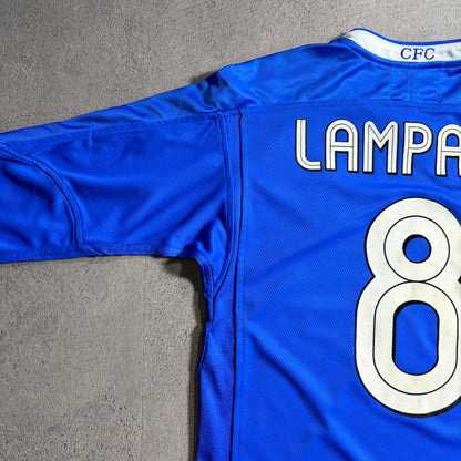 【正規品2003-2005 UMBRO Chelsea home L/S UCL LAMPARD #8】