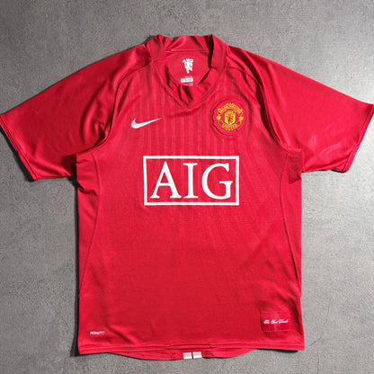 【正規品2007-2009 NIKE Manchester United home Ronaldo #7】