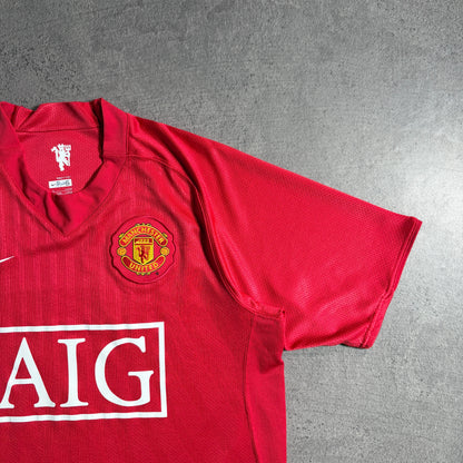 【正規品2007-2009 NIKE Manchester United home Ronaldo #7】