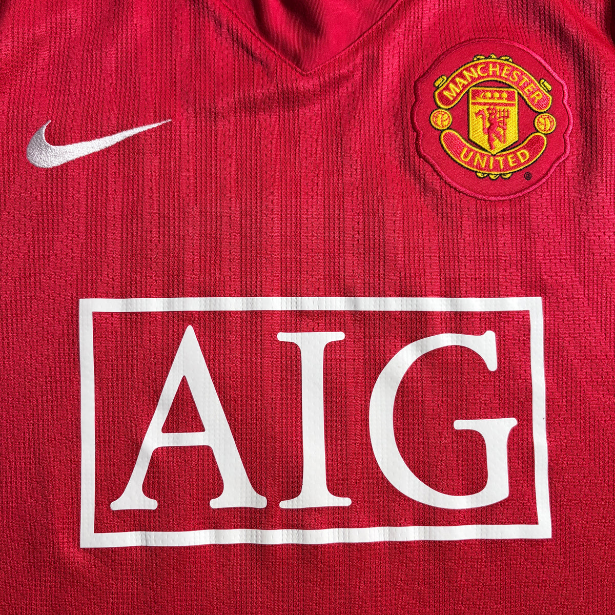 【正規品2007-2009 NIKE Manchester United home Ronaldo #7】