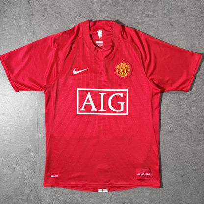 【正規品2007-2009 NIKE Manchester United home TEVEZ #32】