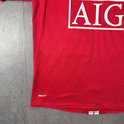 【正規品2007-2009 NIKE Manchester United home TEVEZ #32】