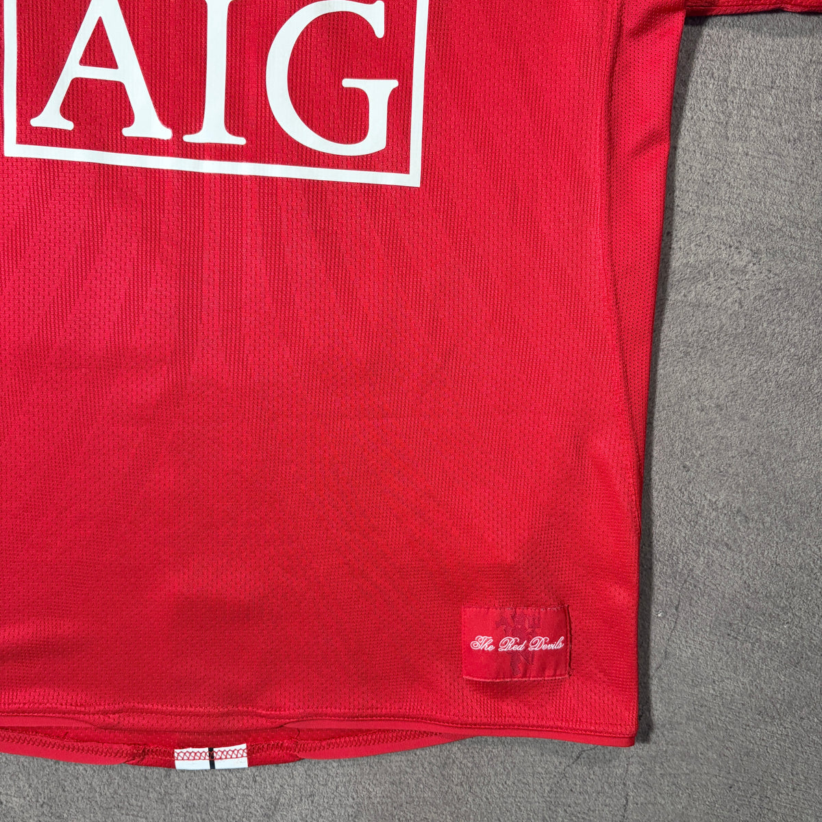 【正規品2007-2009 NIKE Manchester United home TEVEZ #32】