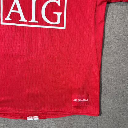 【正規品2007-2009 NIKE Manchester United home TEVEZ #32】