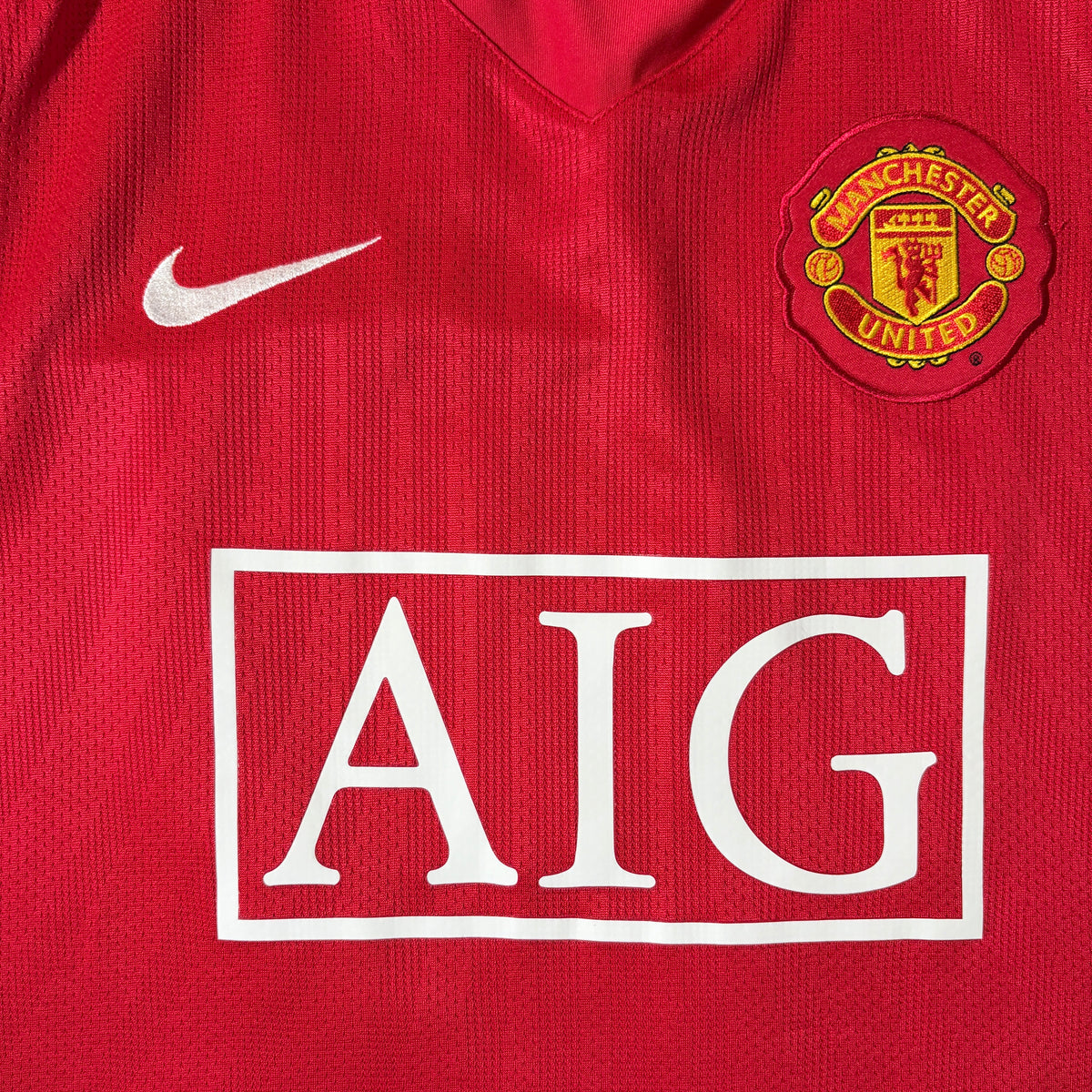 【正規品2007-2009 NIKE Manchester United home TEVEZ #32】