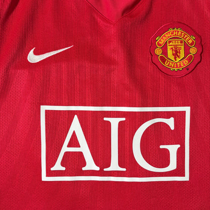【正規品2007-2009 NIKE Manchester United home TEVEZ #32】