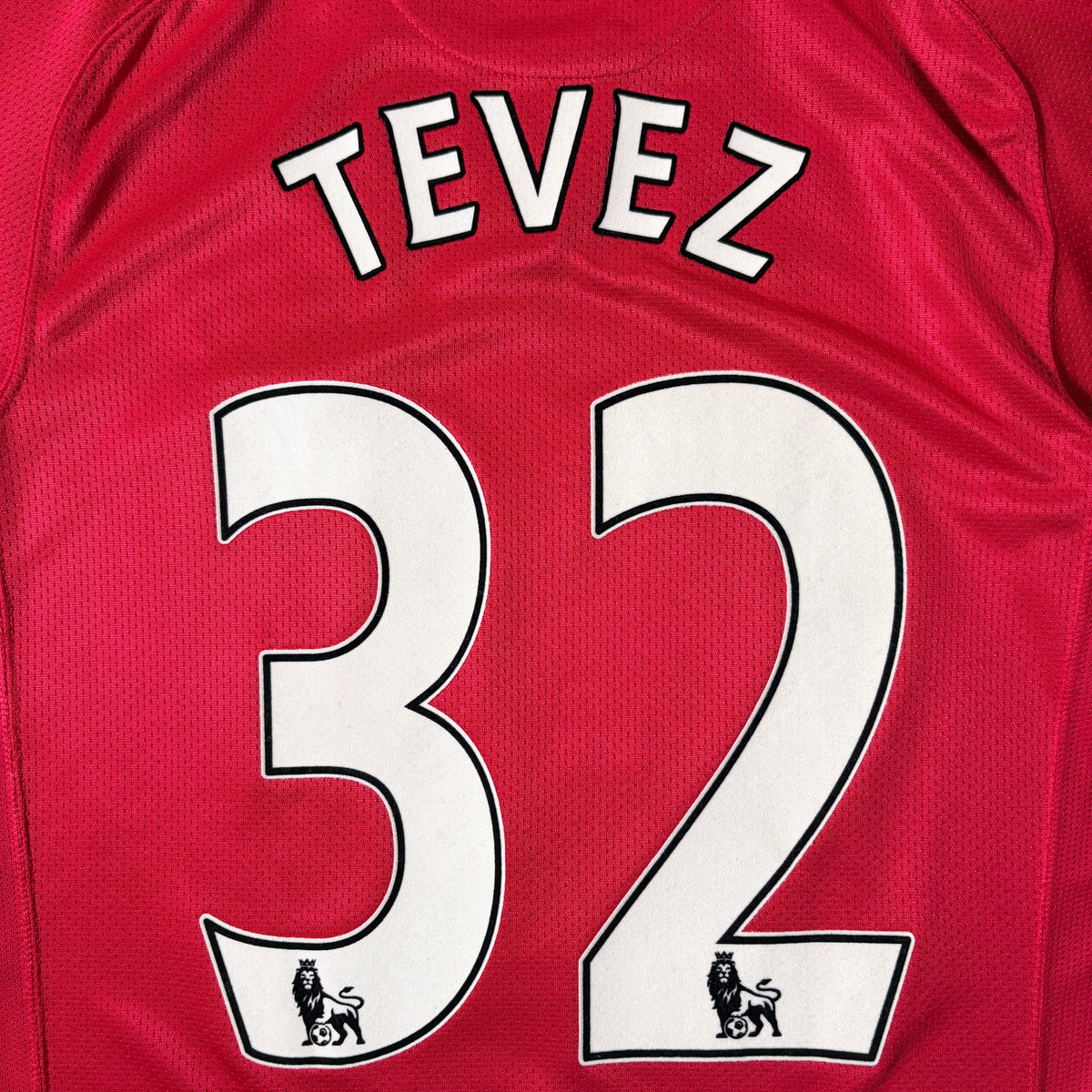 【正規品2007-2009 NIKE Manchester United home TEVEZ #32】