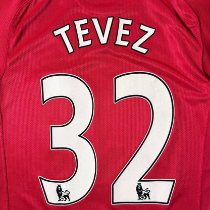 【正規品2007-2009 NIKE Manchester United home TEVEZ #32】