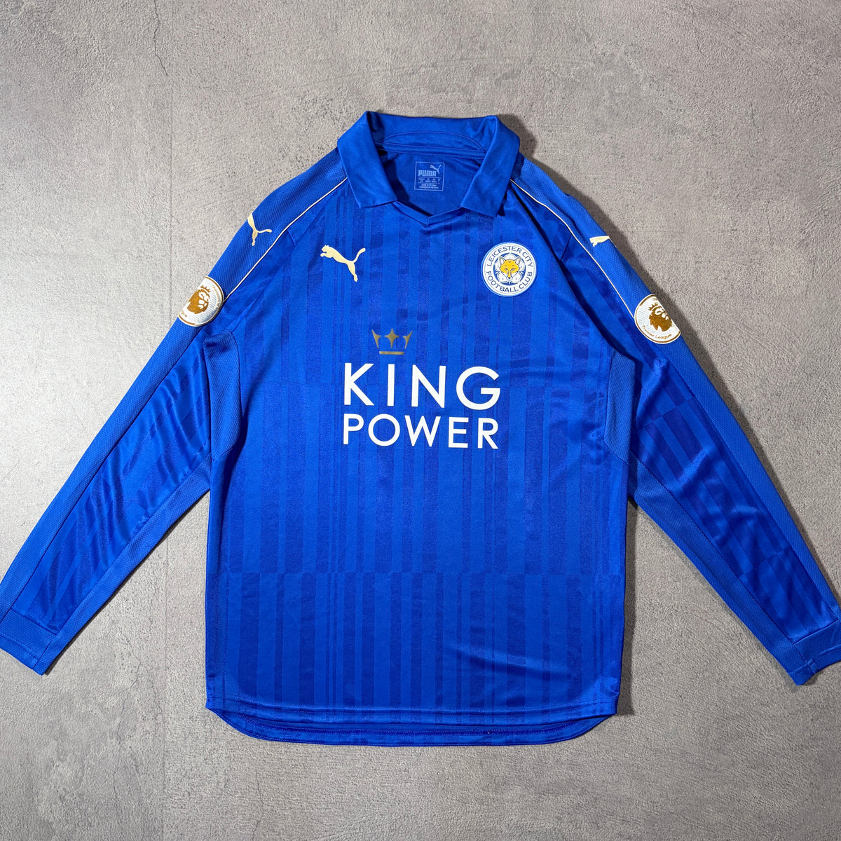 【正規品2016-2017 Puma Leicester City home L/S OKAZAKI #20】