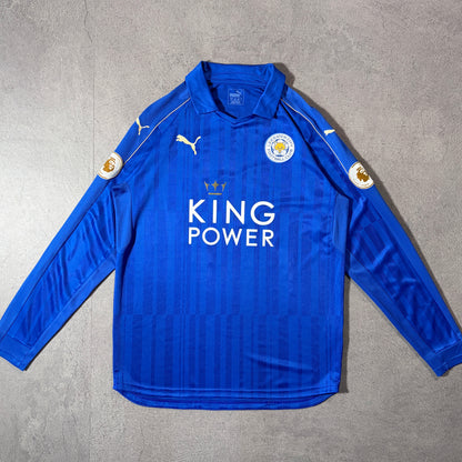 【正規品2016-2017 Puma Leicester City home L/S OKAZAKI #20】