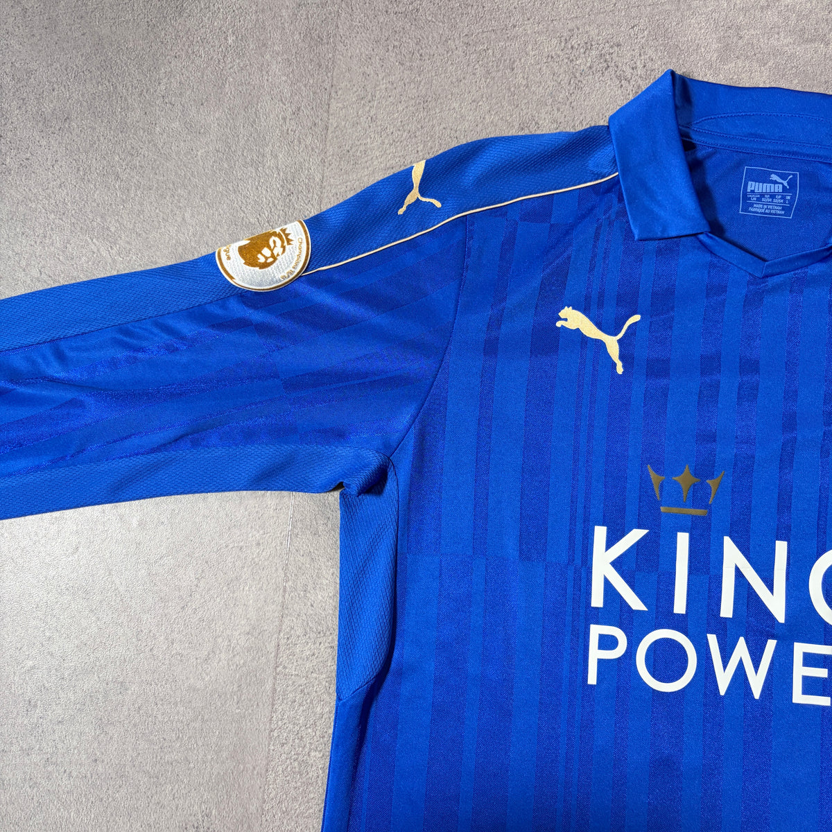 【正規品2016-2017 Puma Leicester City home L/S OKAZAKI #20】