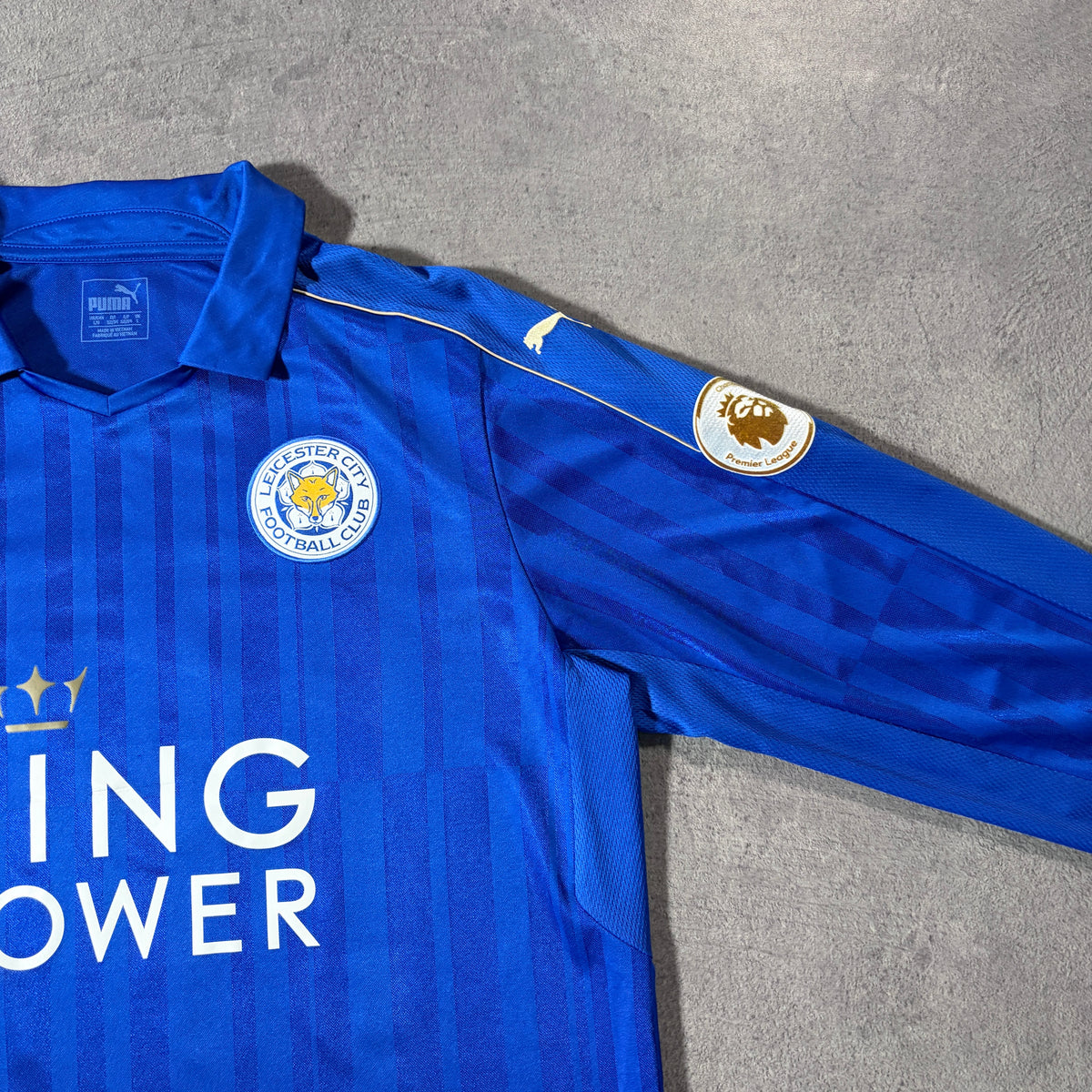 【正規品2016-2017 Puma Leicester City home L/S OKAZAKI #20】