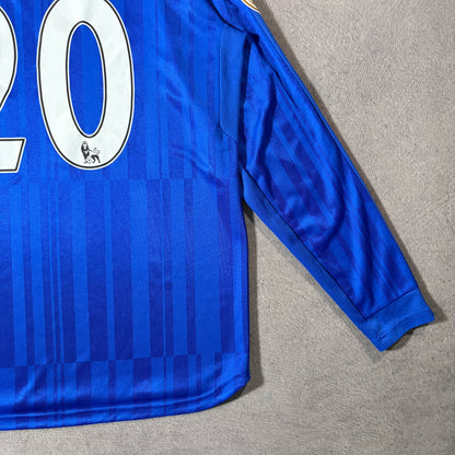 【正規品2016-2017 Puma Leicester City home L/S OKAZAKI #20】