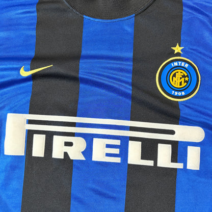 【正規品2000-2001 NIKE Inter Milan home L/S RONALDO #9】