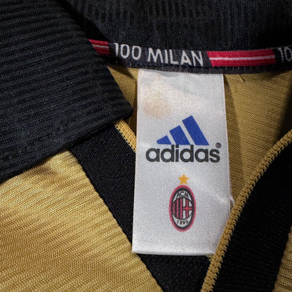 【正規品1999-2000 adidas AC Milan 3rd 100th anniversary MALDINI #3】