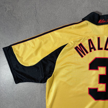 【正規品1999-2000 adidas AC Milan 3rd 100th anniversary MALDINI #3】