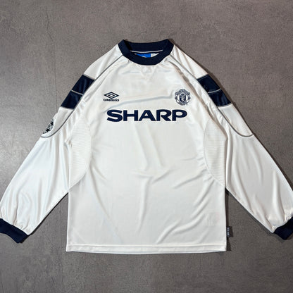 【正規品1999-2001 UMBRO Manchester United third L/S Beckham #7】