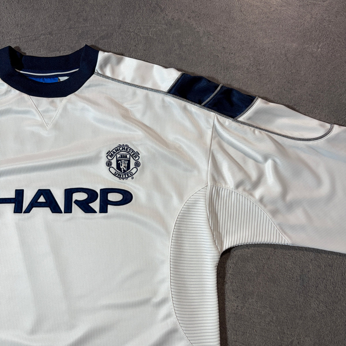 【正規品1999-2001 UMBRO Manchester United third L/S Beckham #7】