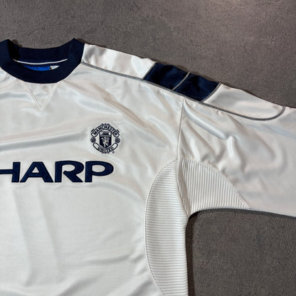 【正規品1999-2001 UMBRO Manchester United third L/S Beckham #7】