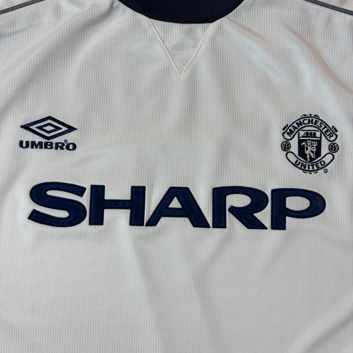 【正規品1999-2001 UMBRO Manchester United third L/S Beckham #7】