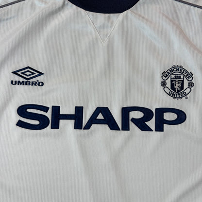 【正規品1999-2001 UMBRO Manchester United third L/S Beckham #7】